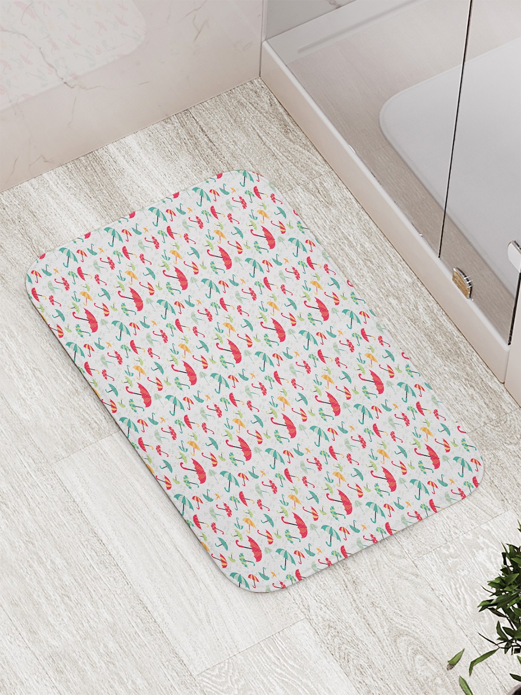 

Коврик противоскользящий для ванной, сауны, бассейна, 77х52 см bath_69060 JoyArty