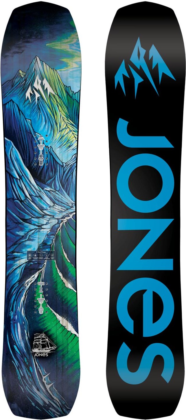 

Сноуборд Jones Youth Flagship 2021, blue/black, 142 см, Youth Flagship
