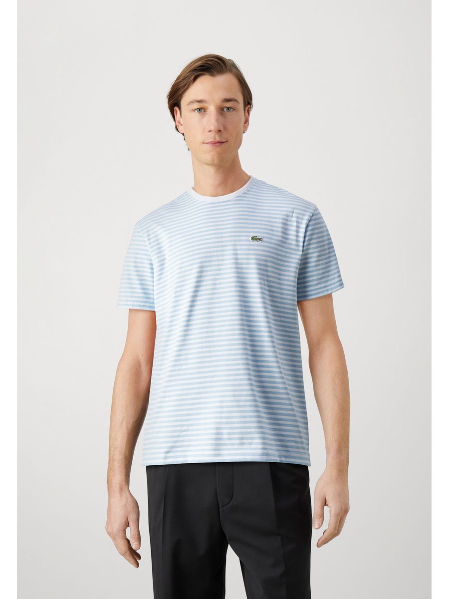 

Футболка мужская Lacoste LA222O0DE белая XL, Белый, LA222O0DE