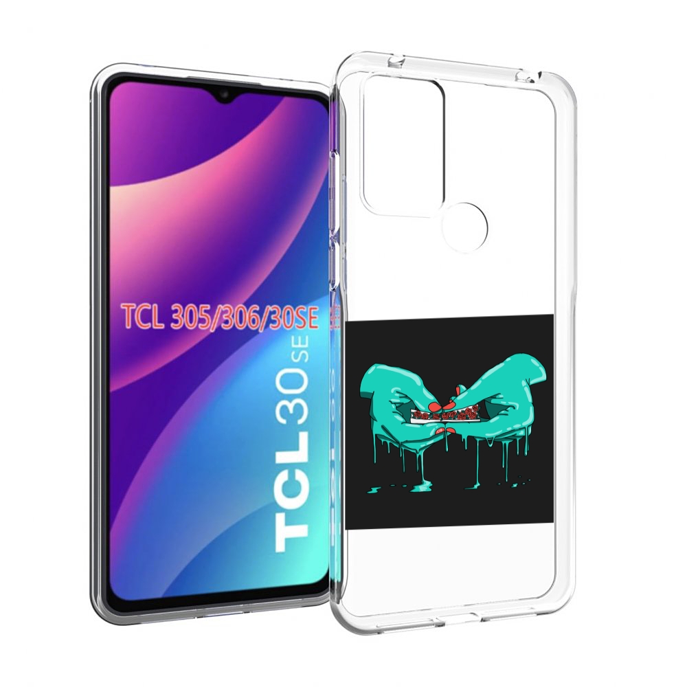 

Чехол MyPads закручиваю-розочки для TCL 30SE/305/306/30E, Tocco