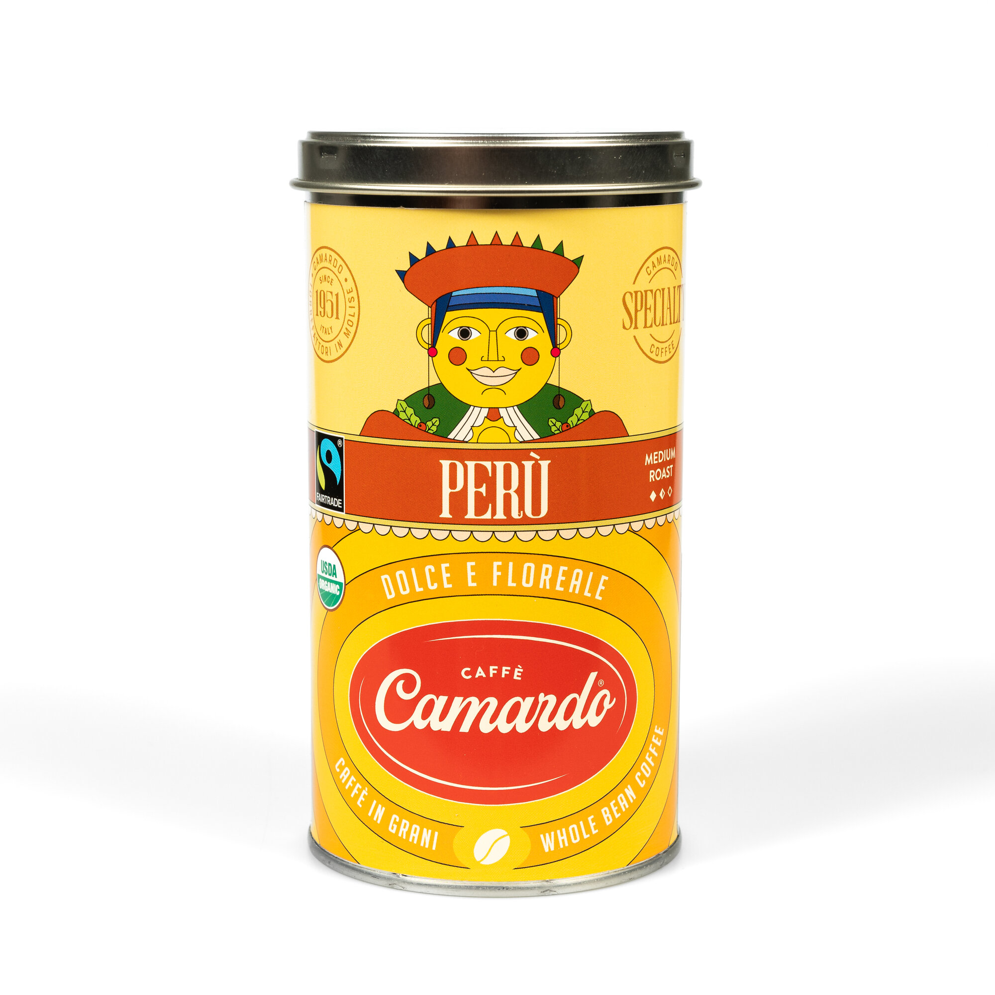 Кофе в зёрнах Camardo Specialty PERU 250g