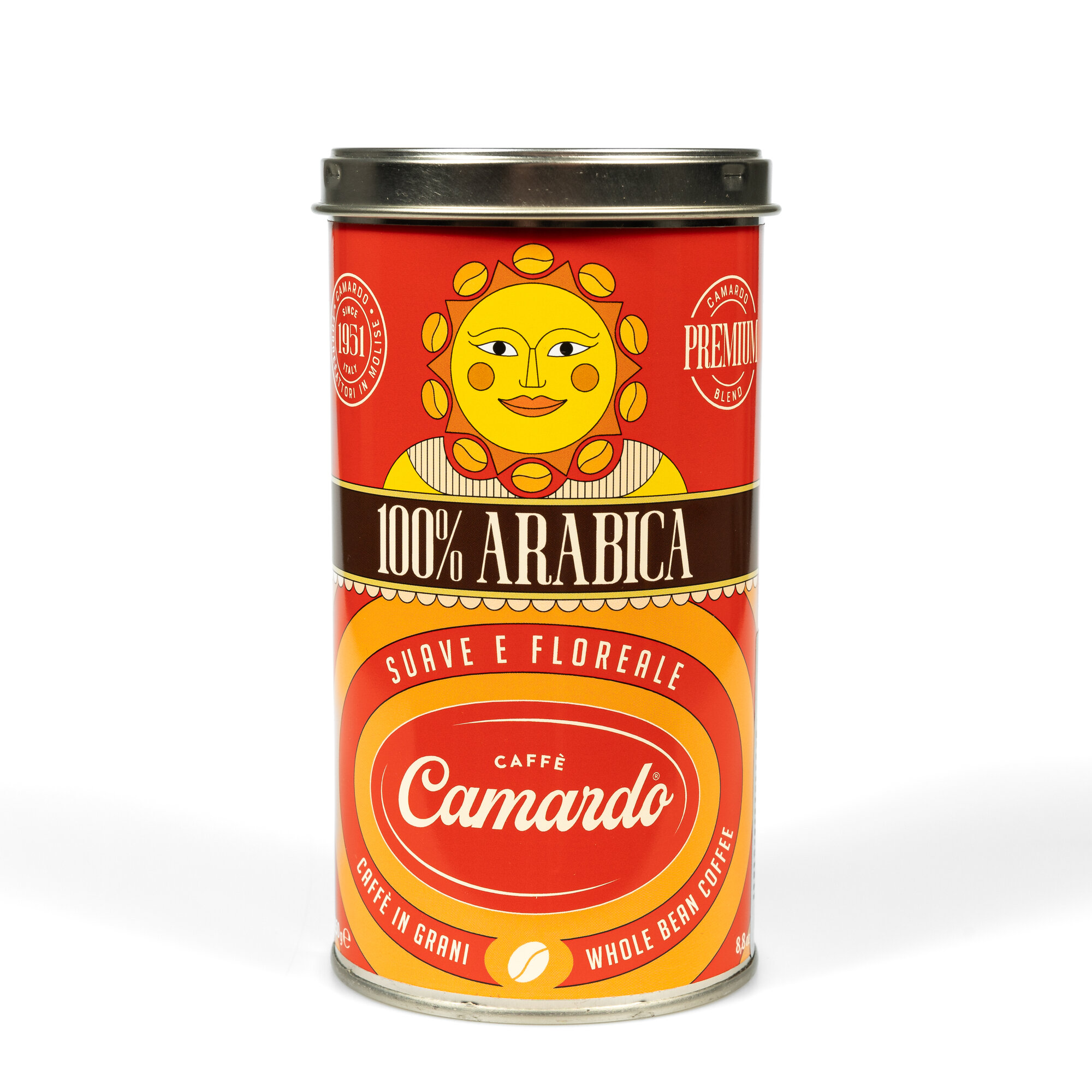 Кофе в зёрнах Camardo Premium 100% ARABICA 250g