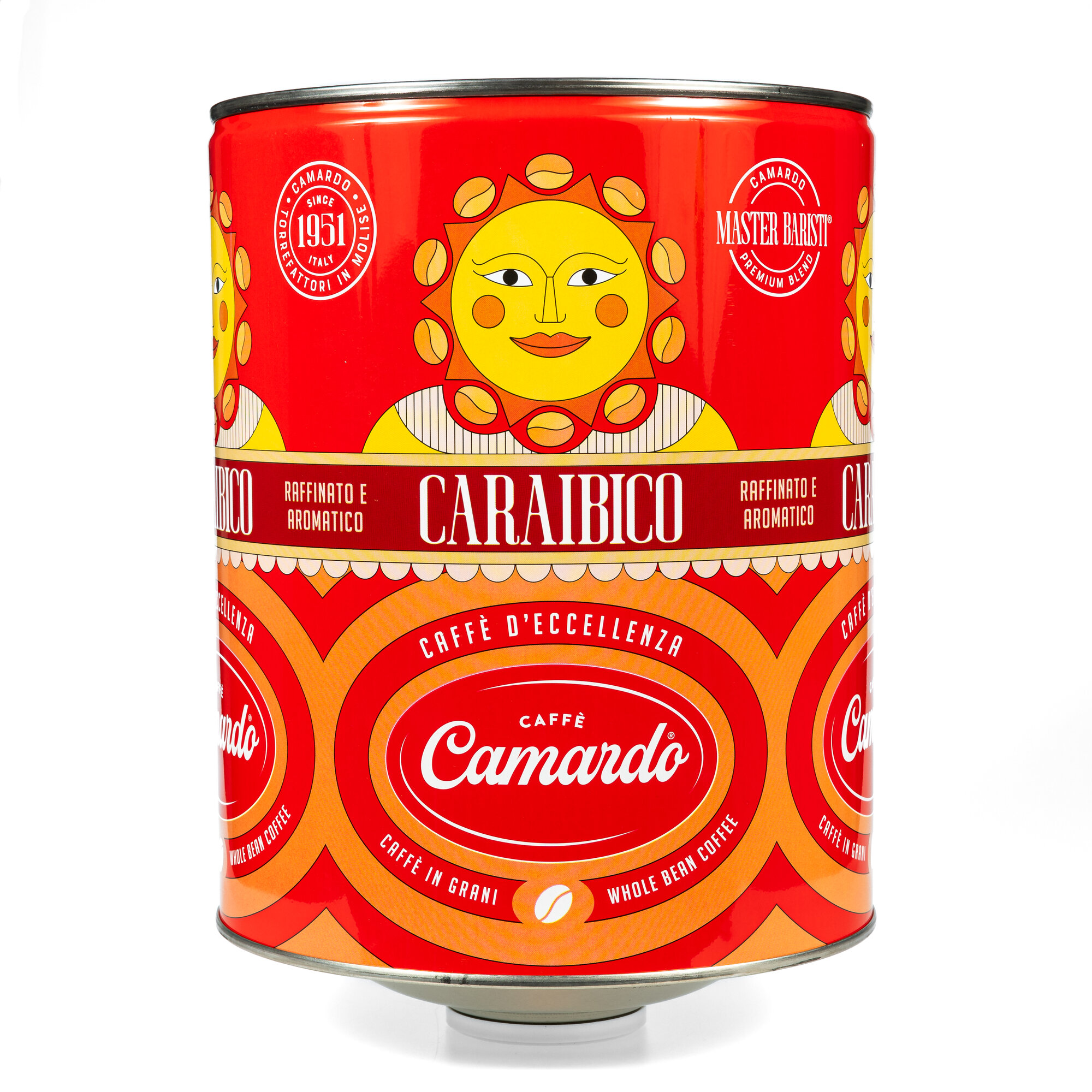 Кофе в зернах Camardo Caraibico, 3000 г