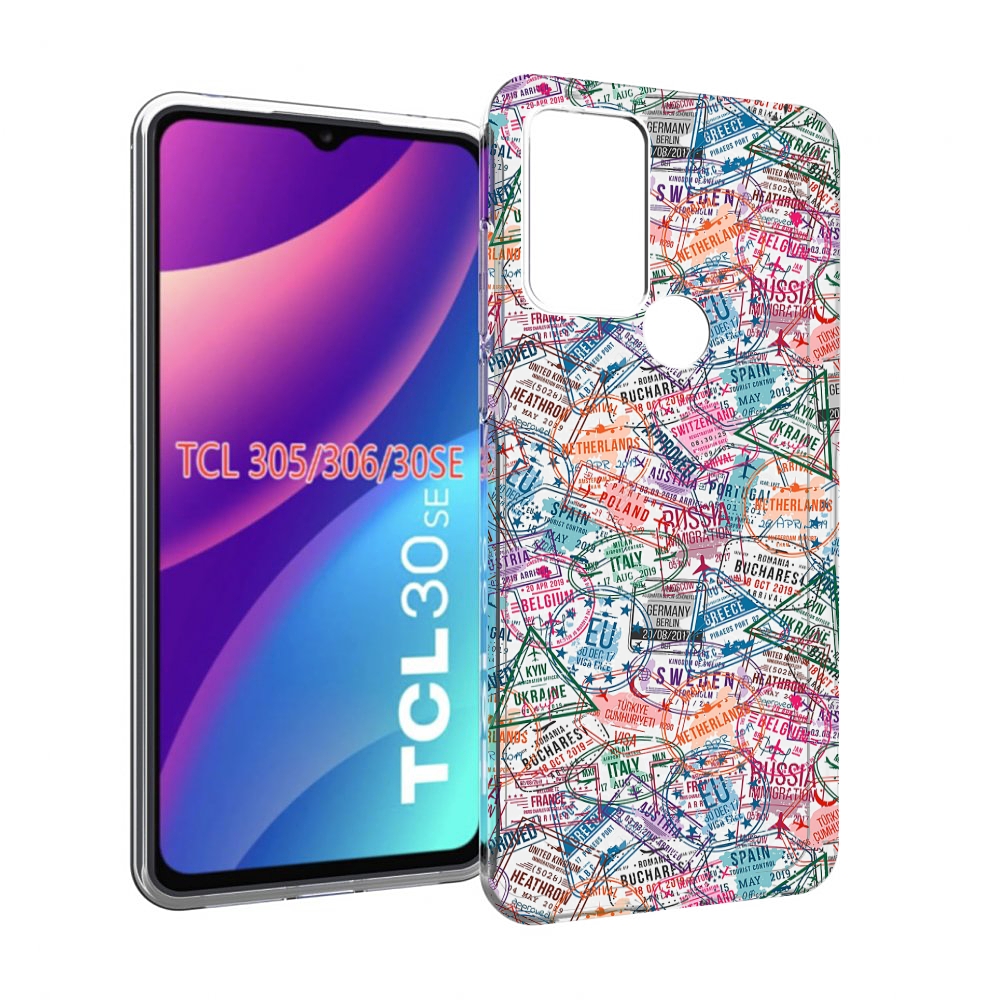 

Чехол MyPads загранчехол для TCL 30SE/305/306/30E, Tocco