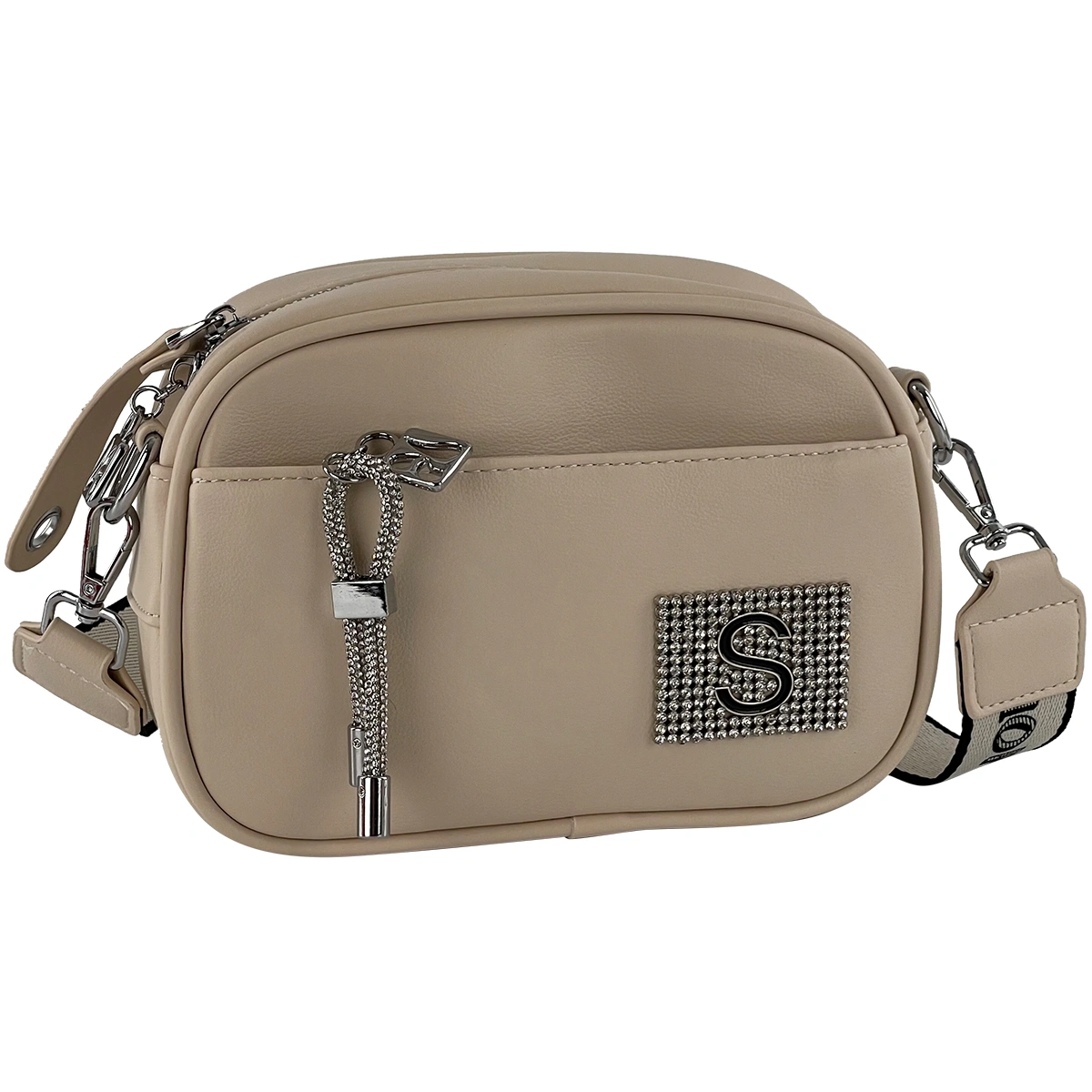 фото Сумка кросс-боди женская armadagross 9903, светло-бежевый