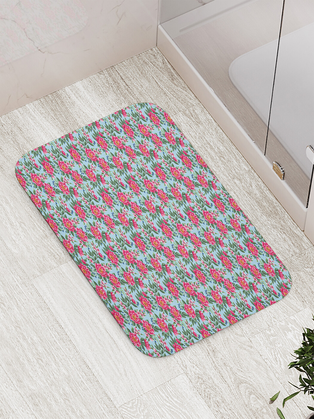 

Коврик противоскользящий для ванной, сауны, бассейна, 77х52 см bath_68967 JoyArty