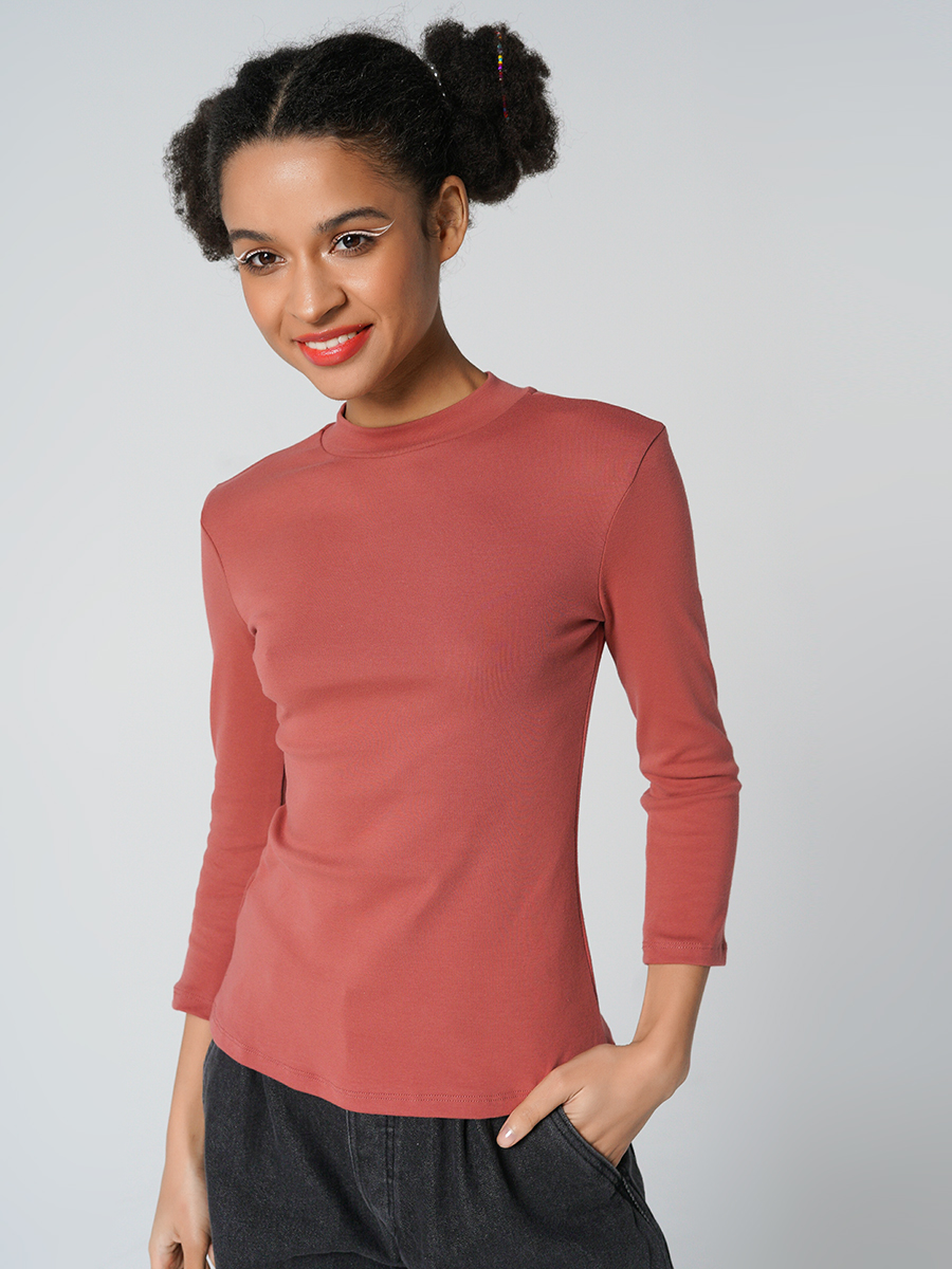 

Лонгслив женский ТВОЕ розовый, 76634