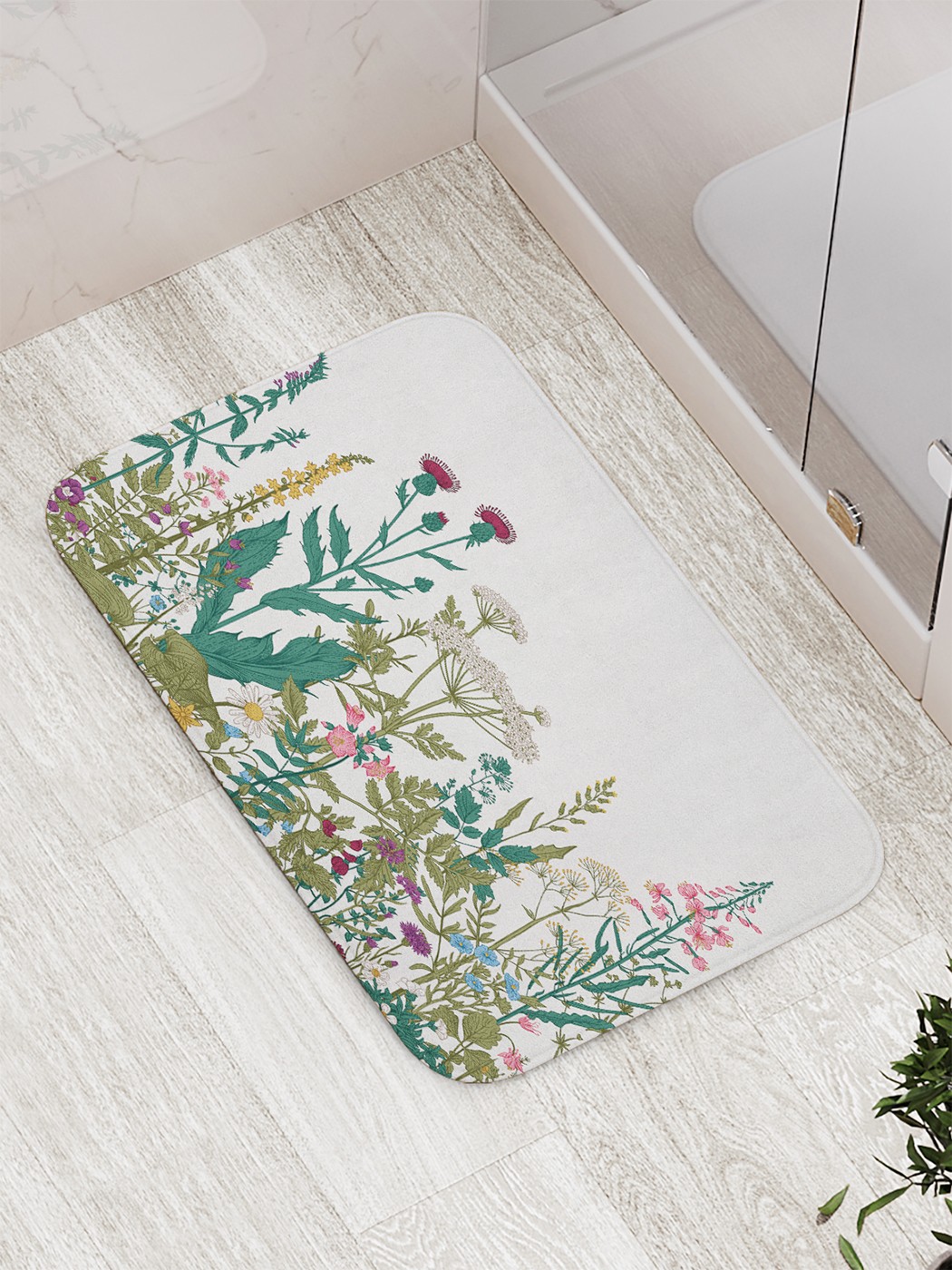 

Коврик противоскользящий для ванной, сауны, бассейна, 77х52 см bath_68963 JoyArty