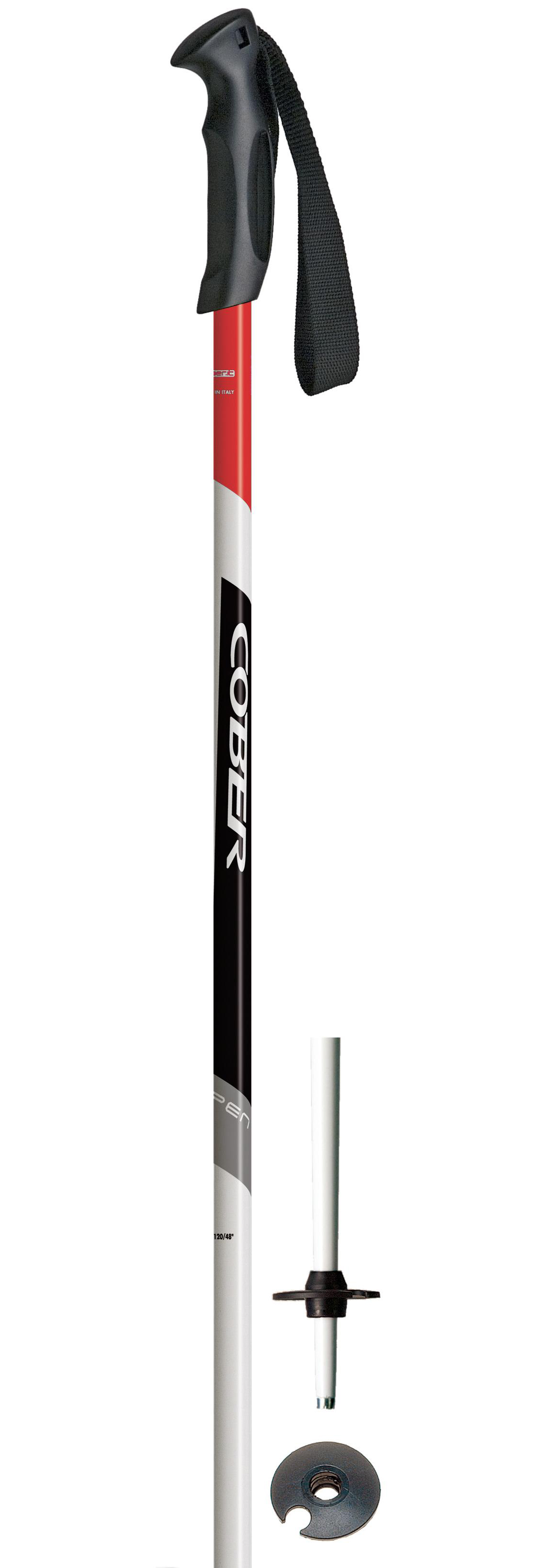 

Горнолыжные палки Cober 2018-19 Aspen Bianco 18 мм 105 см, Aspen Bianco 18Mm