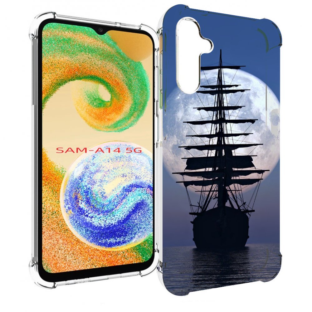 

Чехол MyPads Парус-в-море для Samsung Galaxy A14 5G, Прозрачный, Tocco