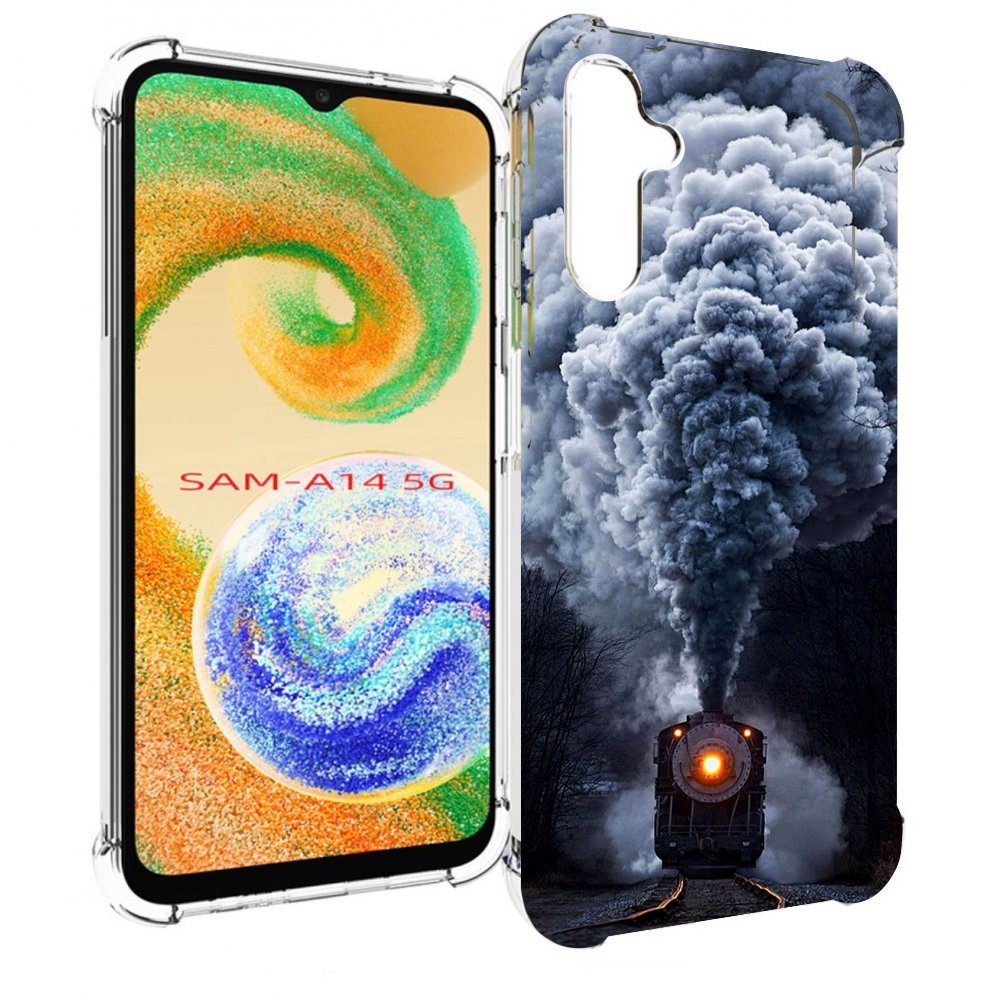

Чехол MyPads Паровоз для Samsung Galaxy A14 5G, Прозрачный, Tocco