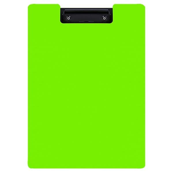 Планшет inФОРМАТ, формат А4, с зажимом, с крышкой, цвет черно-зеленый