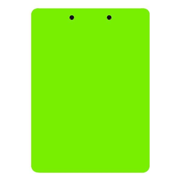 Планшет с зажимом, формат А4, inФОРМАТ, цвет черно-зеленый