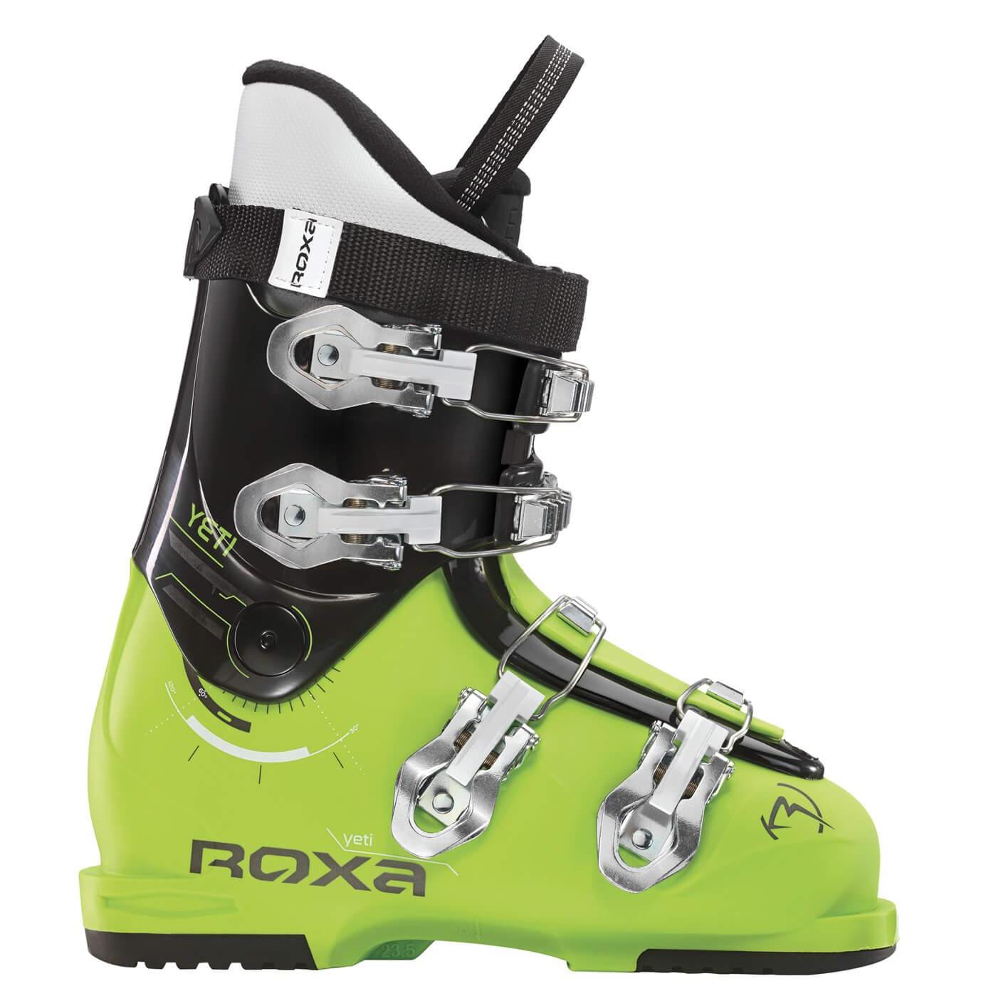 фото Горнолыжные ботинки roxa yeti 4 2020, black/lime, 26.5