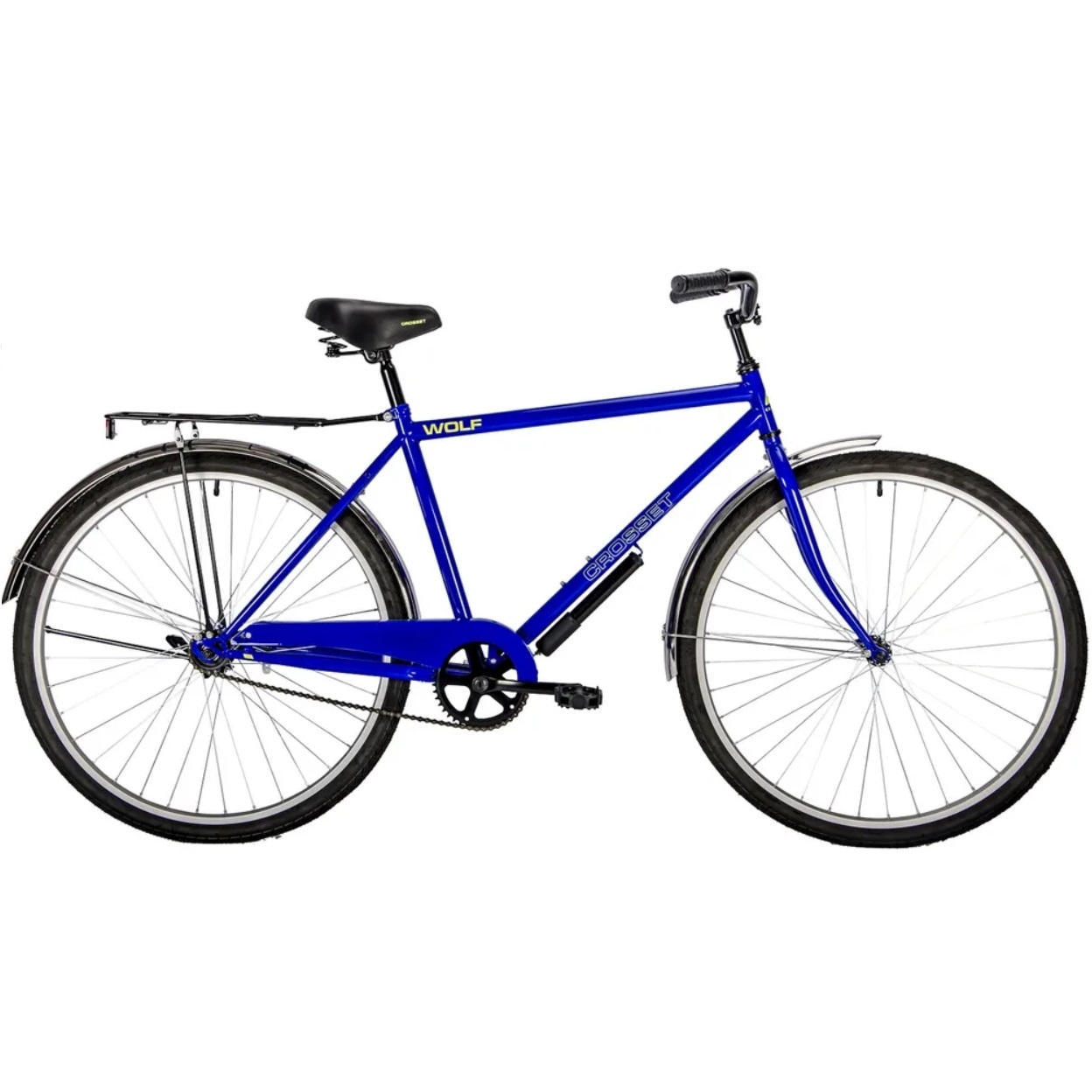 Велосипед городской Crosset WOLF синий