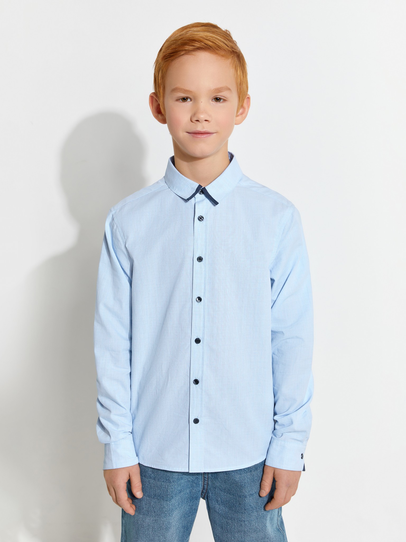 Рубашка с длинным рукавом ACOOLA 20140280074, голубой, 152 рубашка с длинным рукавом acoola 20130280003 голубой 146