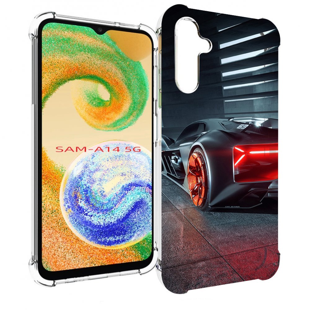 

Чехол MyPads Ночной-город мужской для Samsung Galaxy A14 5G, Прозрачный, Tocco