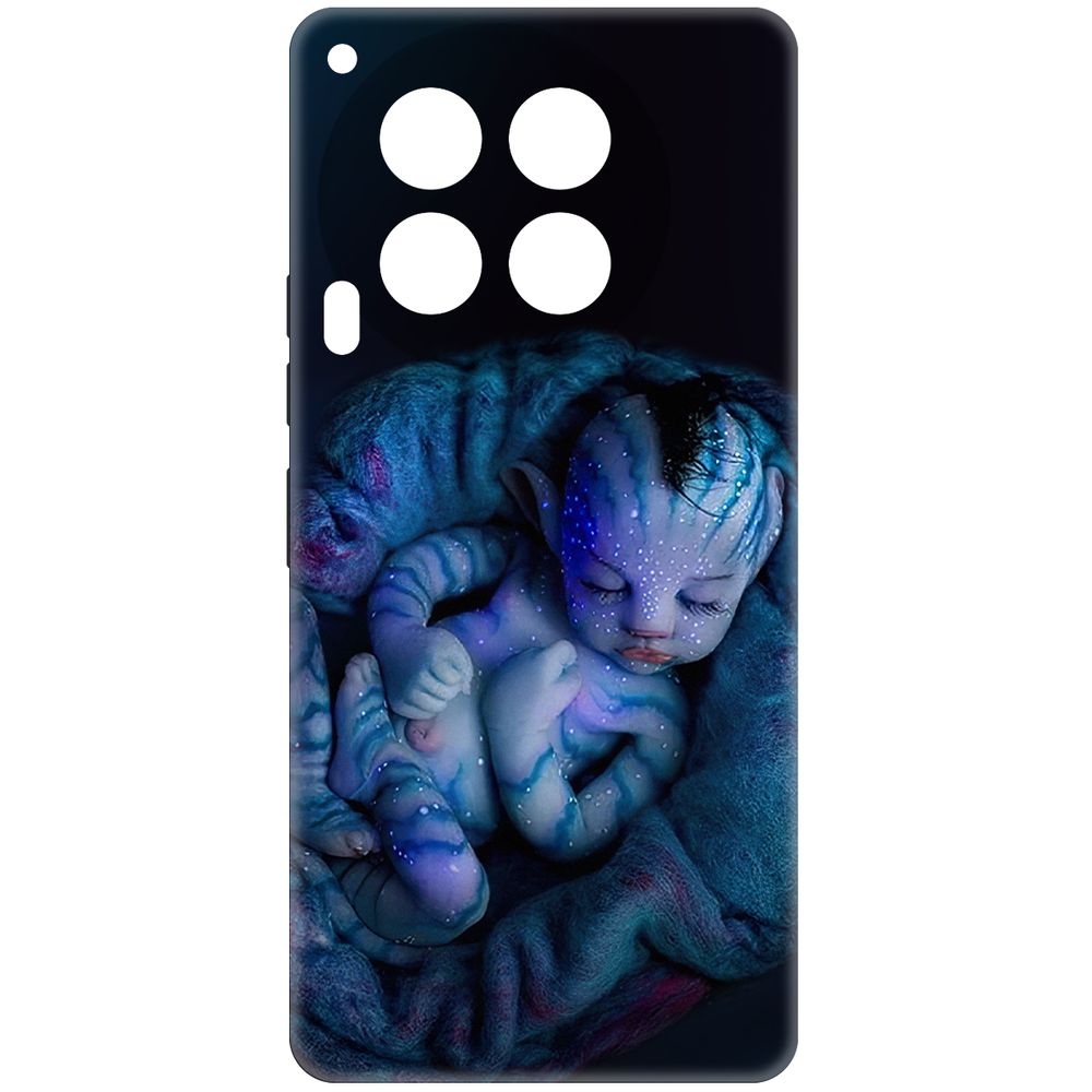 

Чехол-накладка Krutoff Soft Case Аватар - Малышка для TECNO Camon 30 5G черный