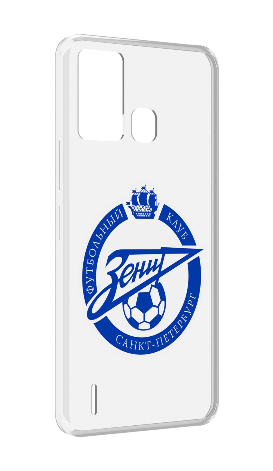 

Чехол MyPads Зенит-фк для ITEL S16 / ITEL Vision 1 Pro, Прозрачный, Tocco