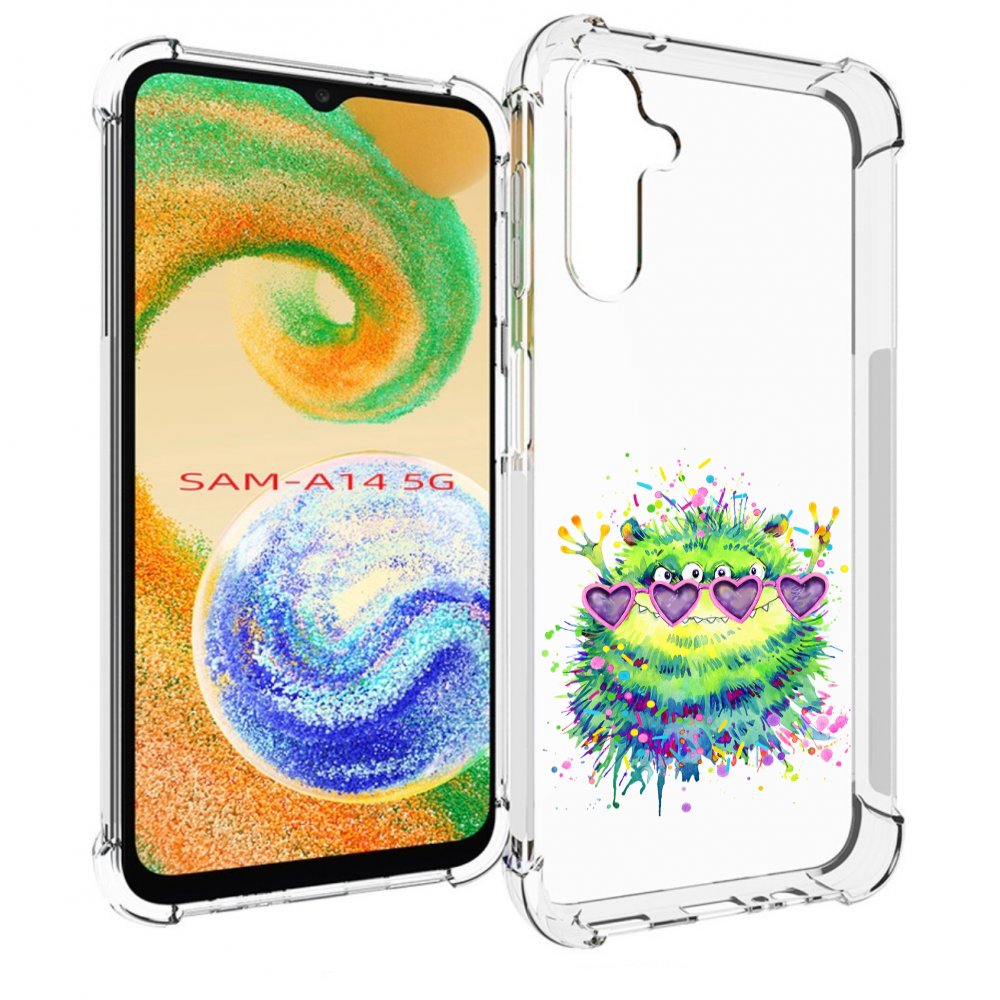 

Чехол MyPads Пушистый персонаж для Samsung Galaxy A14 5G, Прозрачный, Tocco
