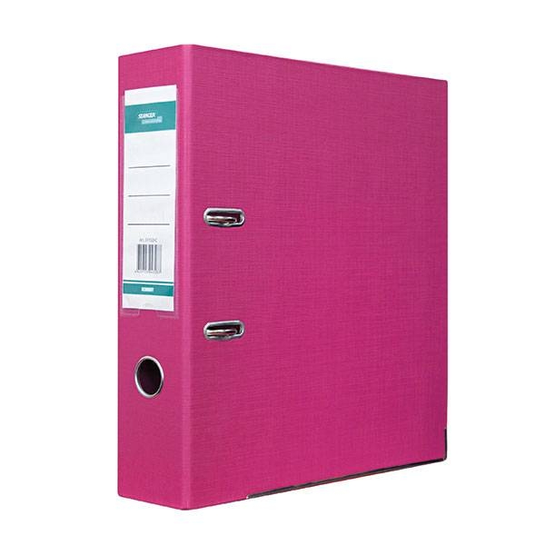 фото Папка-регистратор "stanger pp", формат а4, 75 мм, цвет розовый