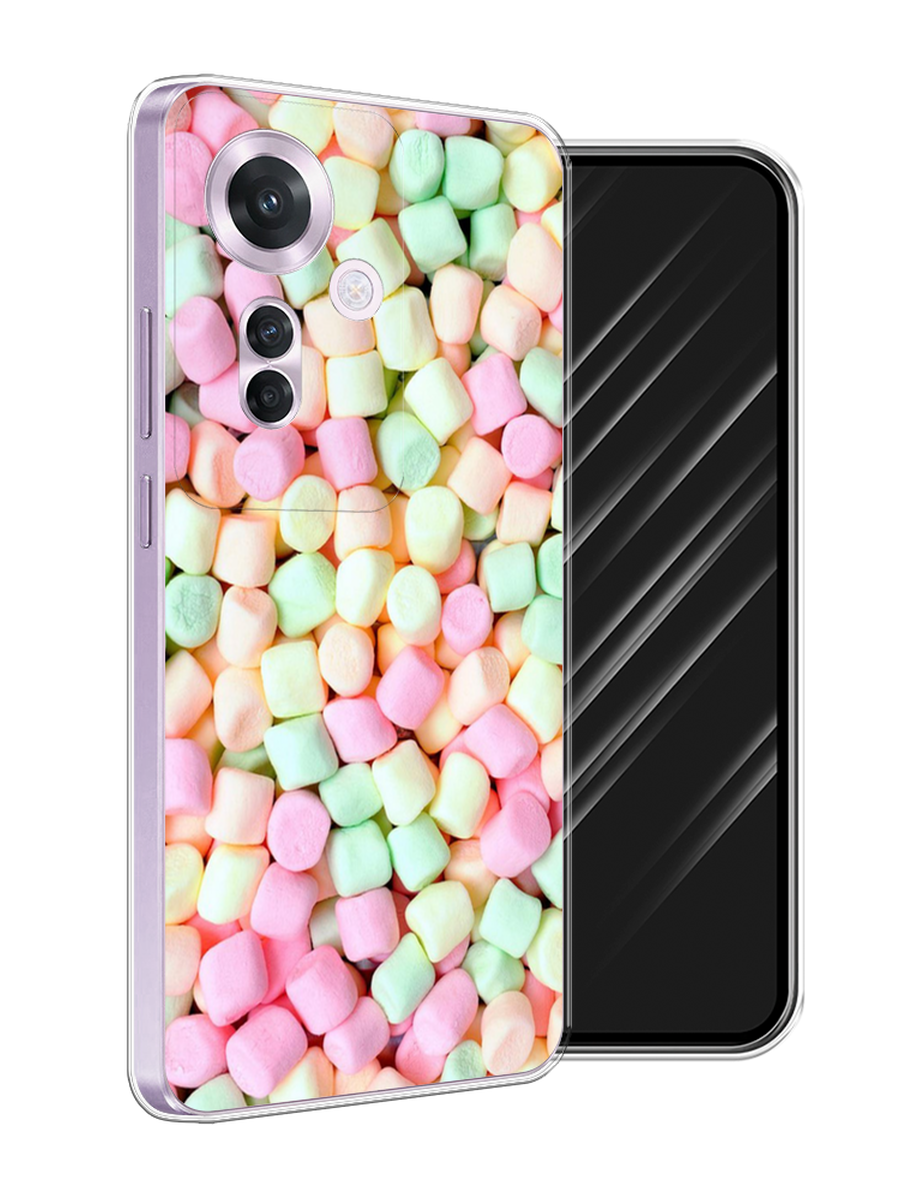 

Чехол Awog на Oppo Reno 11F "Marshmallows", Зеленый;желтый;розовый, 2516650-1