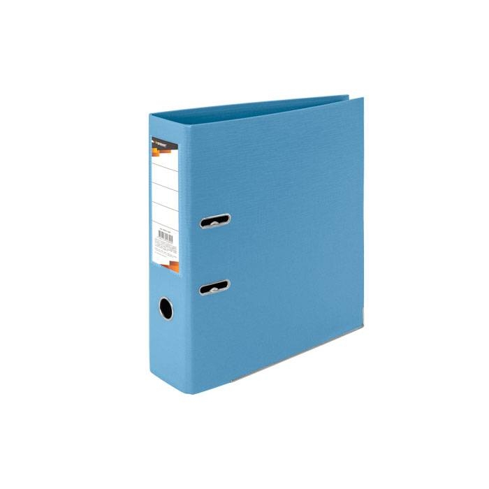 Папка-регистратор, формат А4, 75 мм, inФОРМАТ, цвет голубой