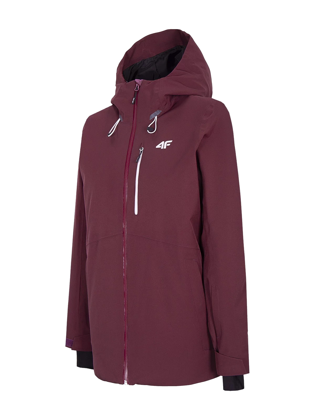 фото Куртка женская 4f women's snowboard jackets бордовая xs