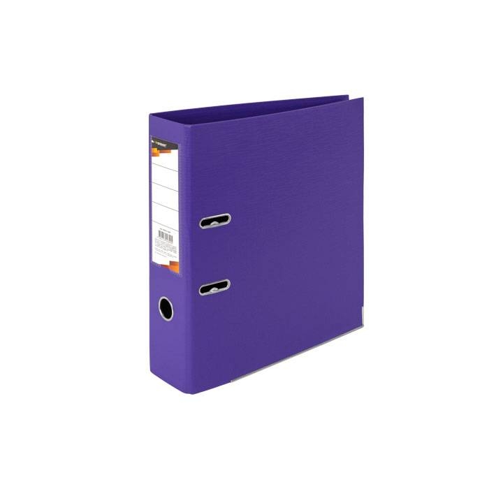 фото Папка-регистратор, формат а4, 75 мм, inформат, цвет фиолетовый