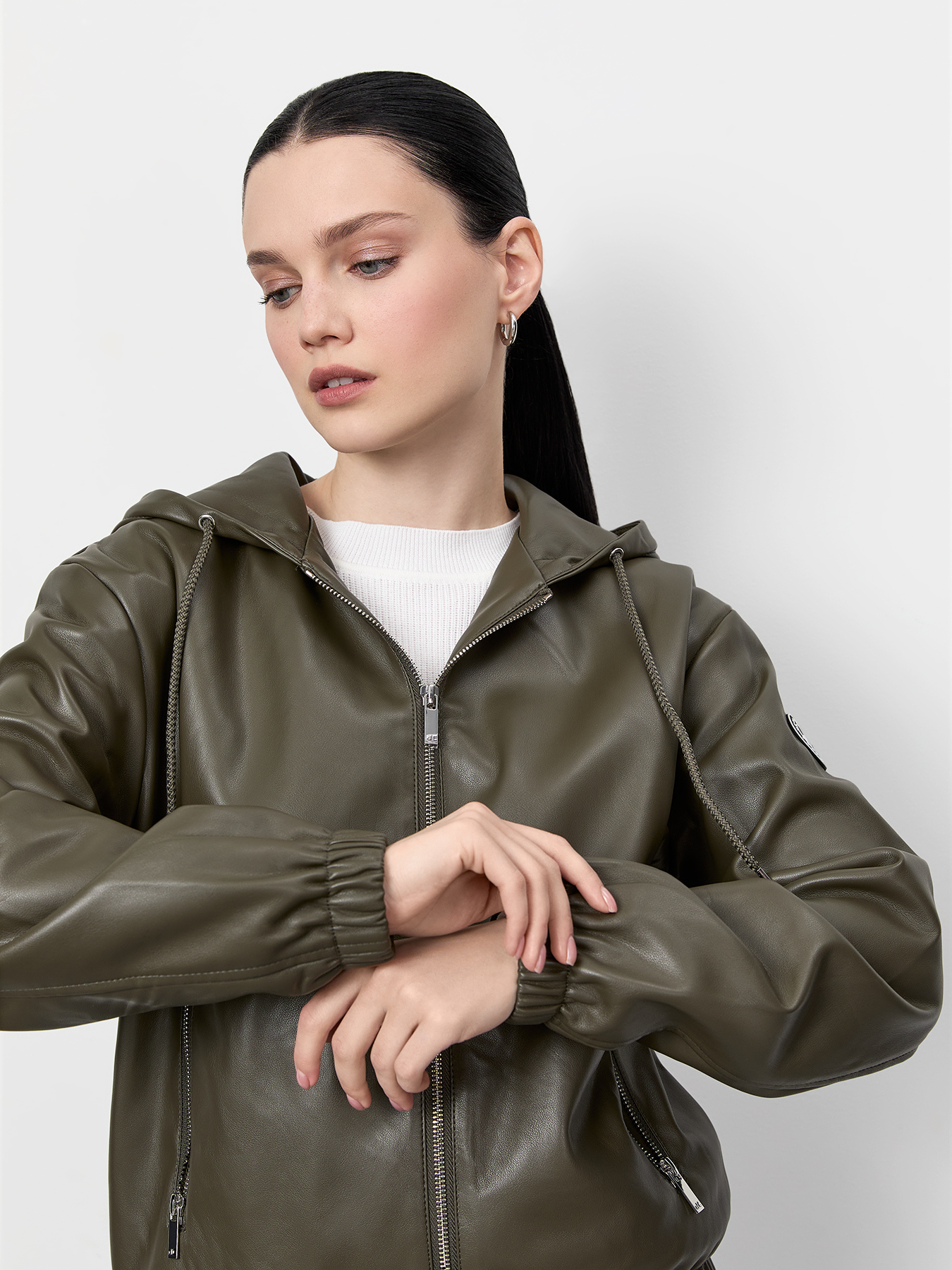 

Куртка женская Just Clothes 460767 хаки 46 RU, 460767