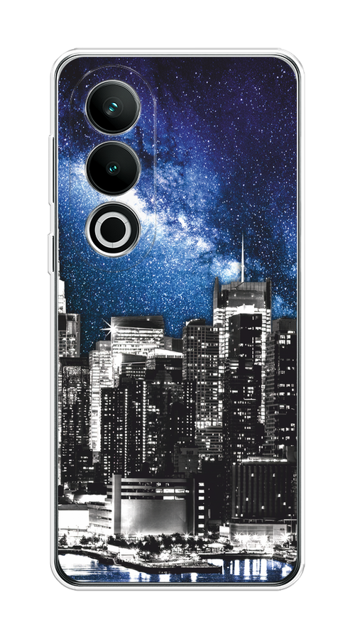 

Чехол на OnePlus Nord CE4 "Космический Нью-Йорк", Синий;серый, 154750-1