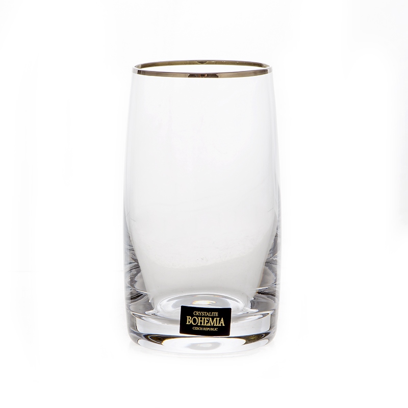 

Набор стаканов Bohemia Design Клаудия 230117 250мл 56899, Прозрачный, Набор стаканов