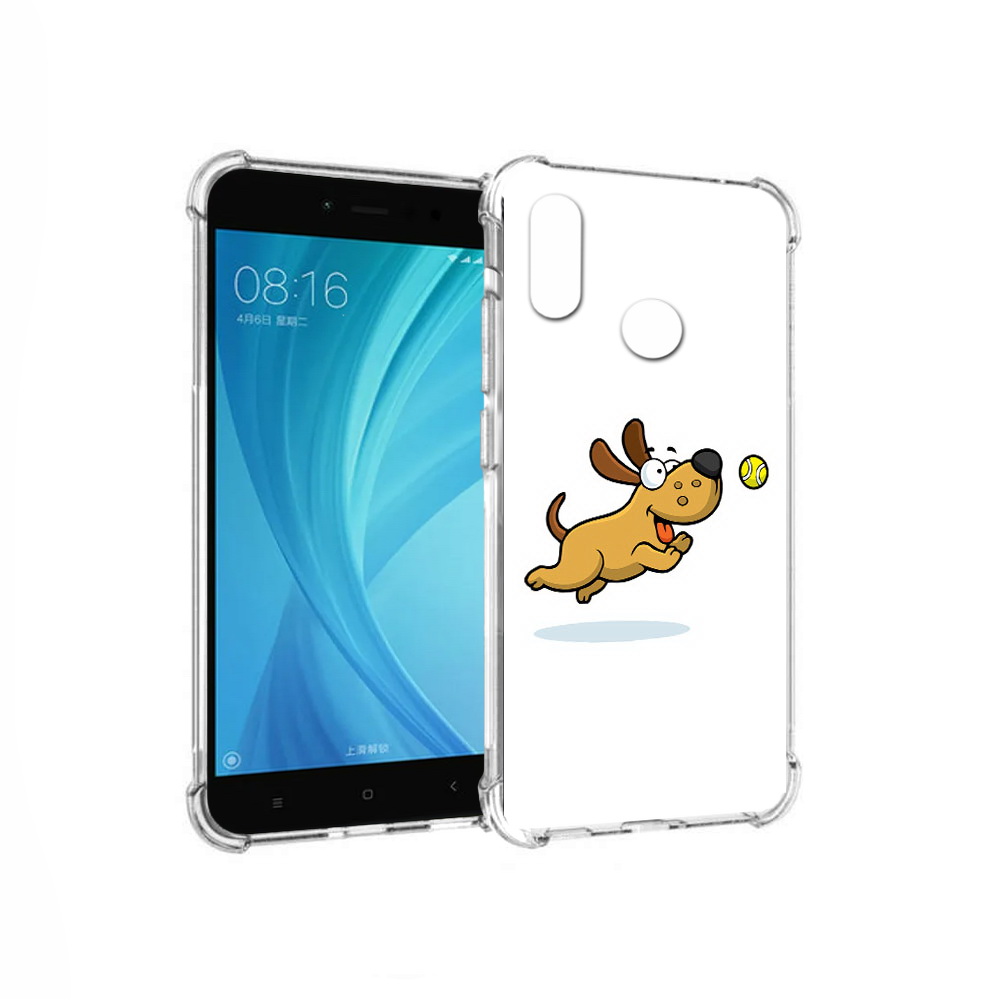 

Чехол MyPads Tocco для Xiaomi Redmi Note 5 пёсик (PT113434.311.563), Прозрачный, Tocco
