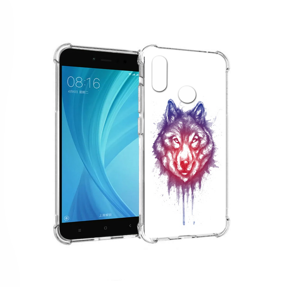 

Чехол MyPads Tocco для Xiaomi Redmi Note 5 пушистый волк (PT113434.311.561), Прозрачный, Tocco