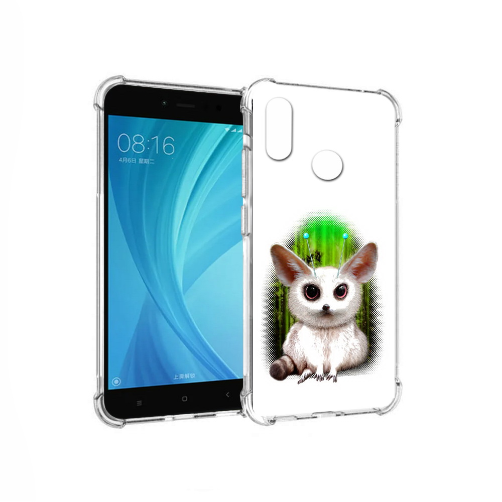 

Чехол MyPads Tocco для Xiaomi Redmi Note 5 пушистое животное (PT113434.311.560), Прозрачный, Tocco