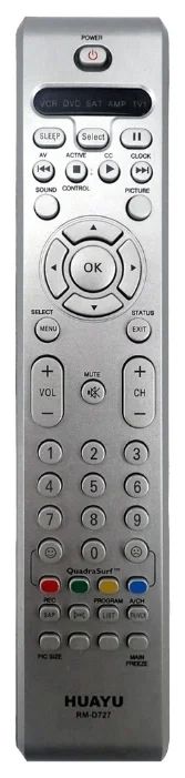 

Пульт универсальный Huayu для Philips RM-D727