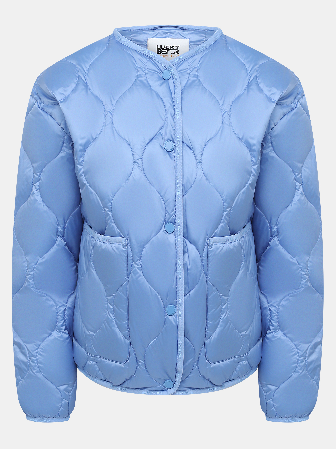 

Куртка женская Lucky Bear 460437 голубая 48 RU, Голубой, 460437