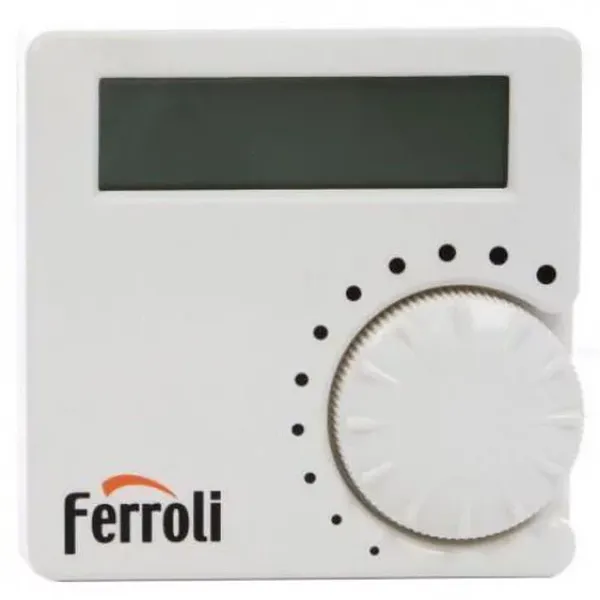

Термостат комнатный проводной Ferroli HRT-177 WS с недельным программированием, Белый