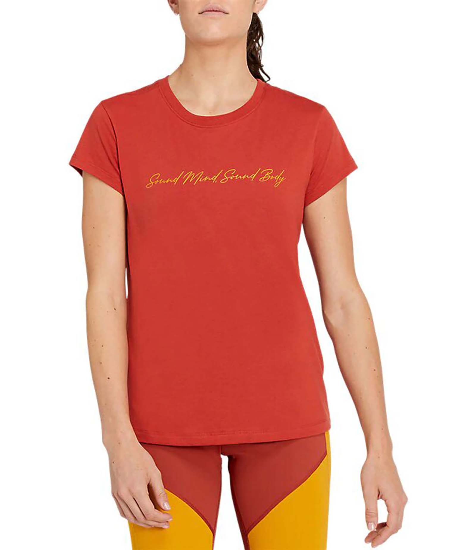 фото Футболка женская under armour graphic tee i красная l