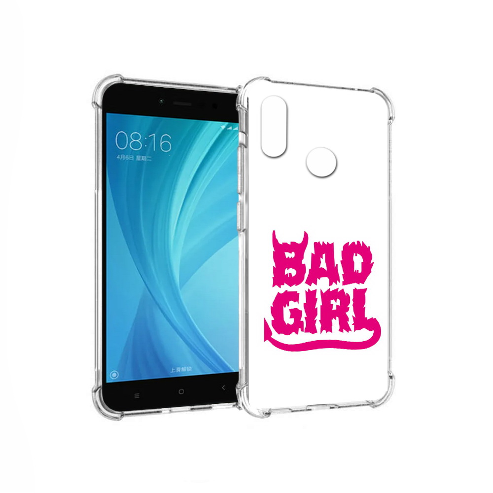 

Чехол MyPads Tocco для Xiaomi Redmi Note 5 плохая девочка (PT113434.311.545), Прозрачный, Tocco
