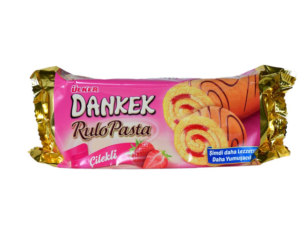 

Рулет Ulker бисквитный с клубникой 235 г