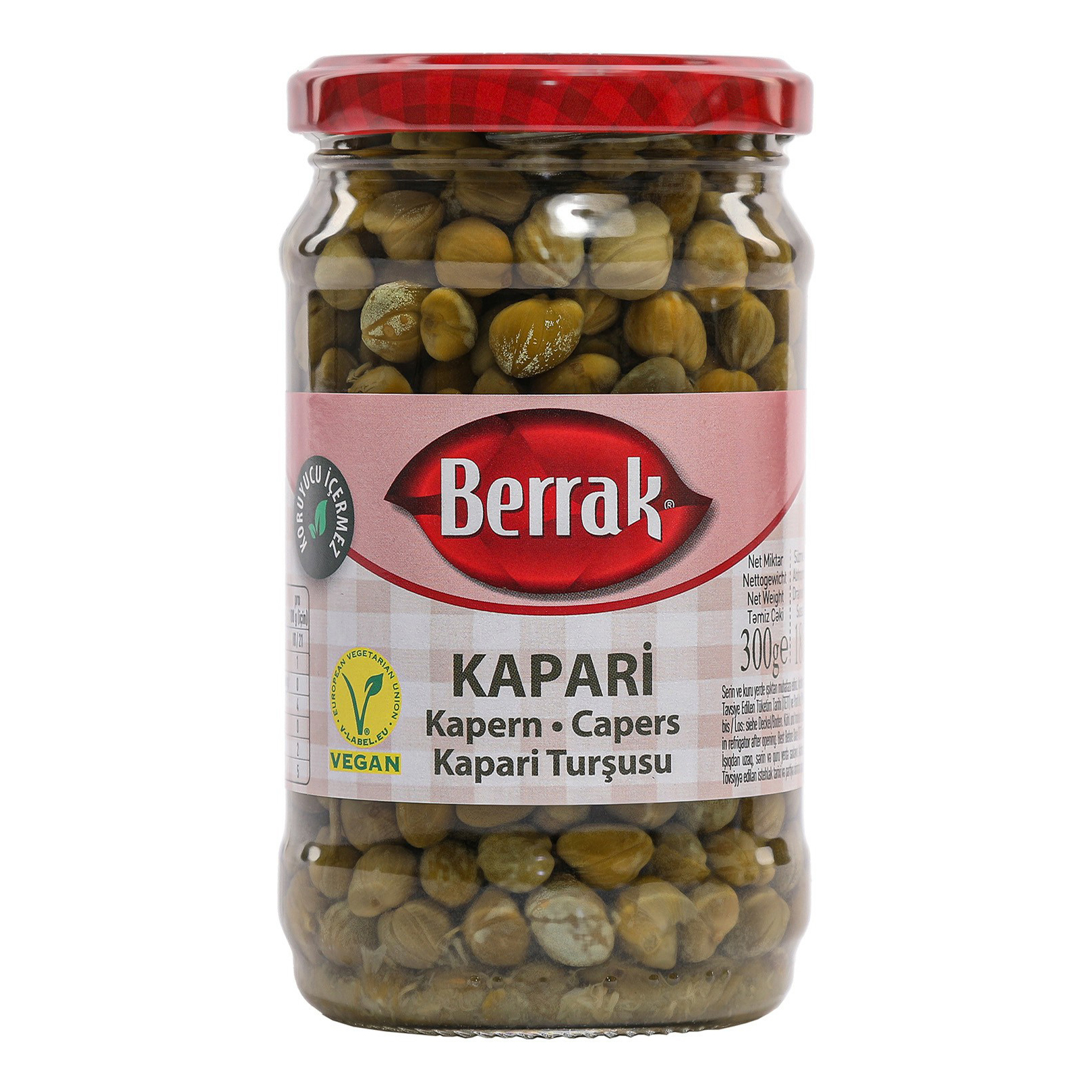 

Каперсы Berrak маринованные 370 мл
