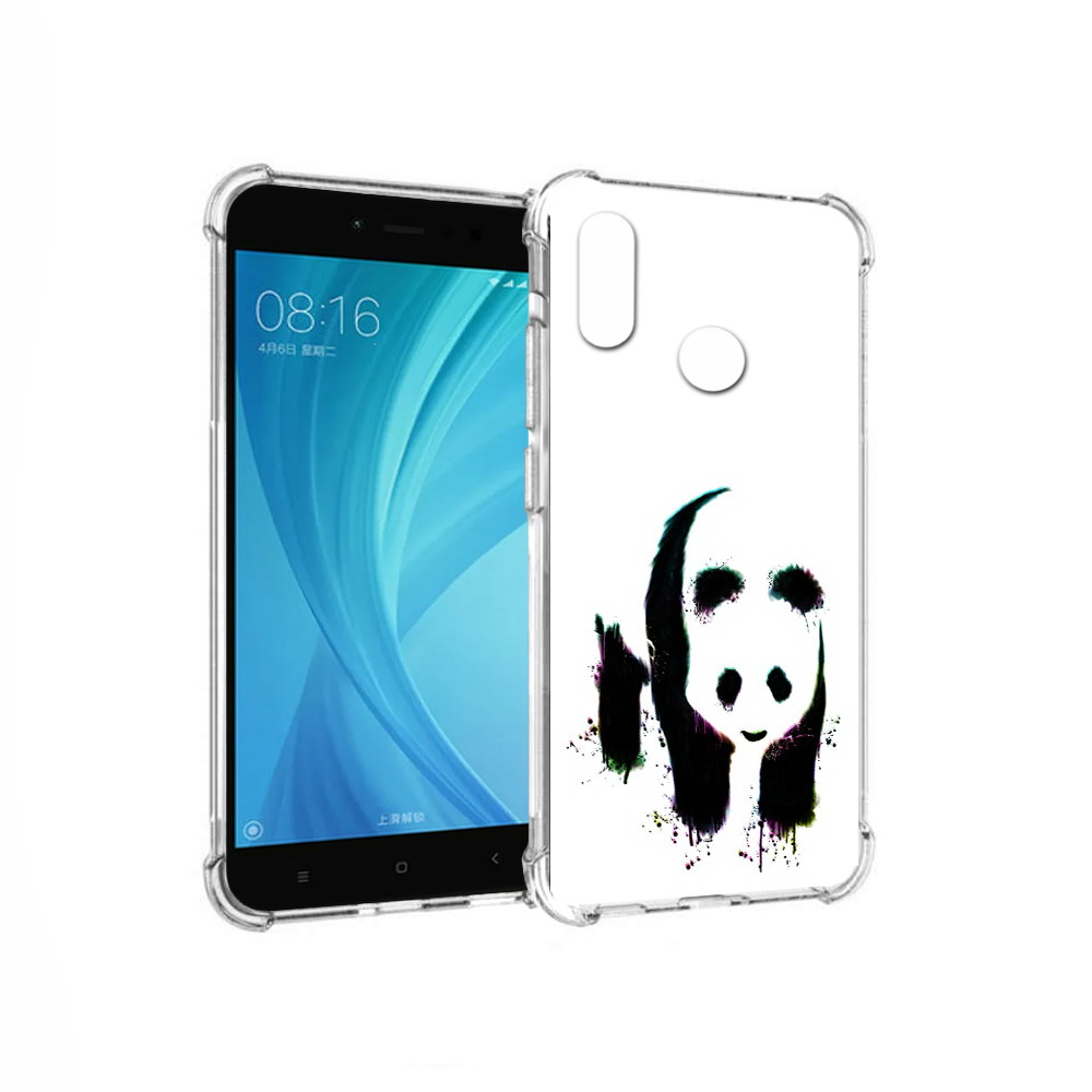 

Чехол MyPads Tocco для Xiaomi Redmi Note 5 панда в акварели (PT113434.311.532), Прозрачный, Tocco