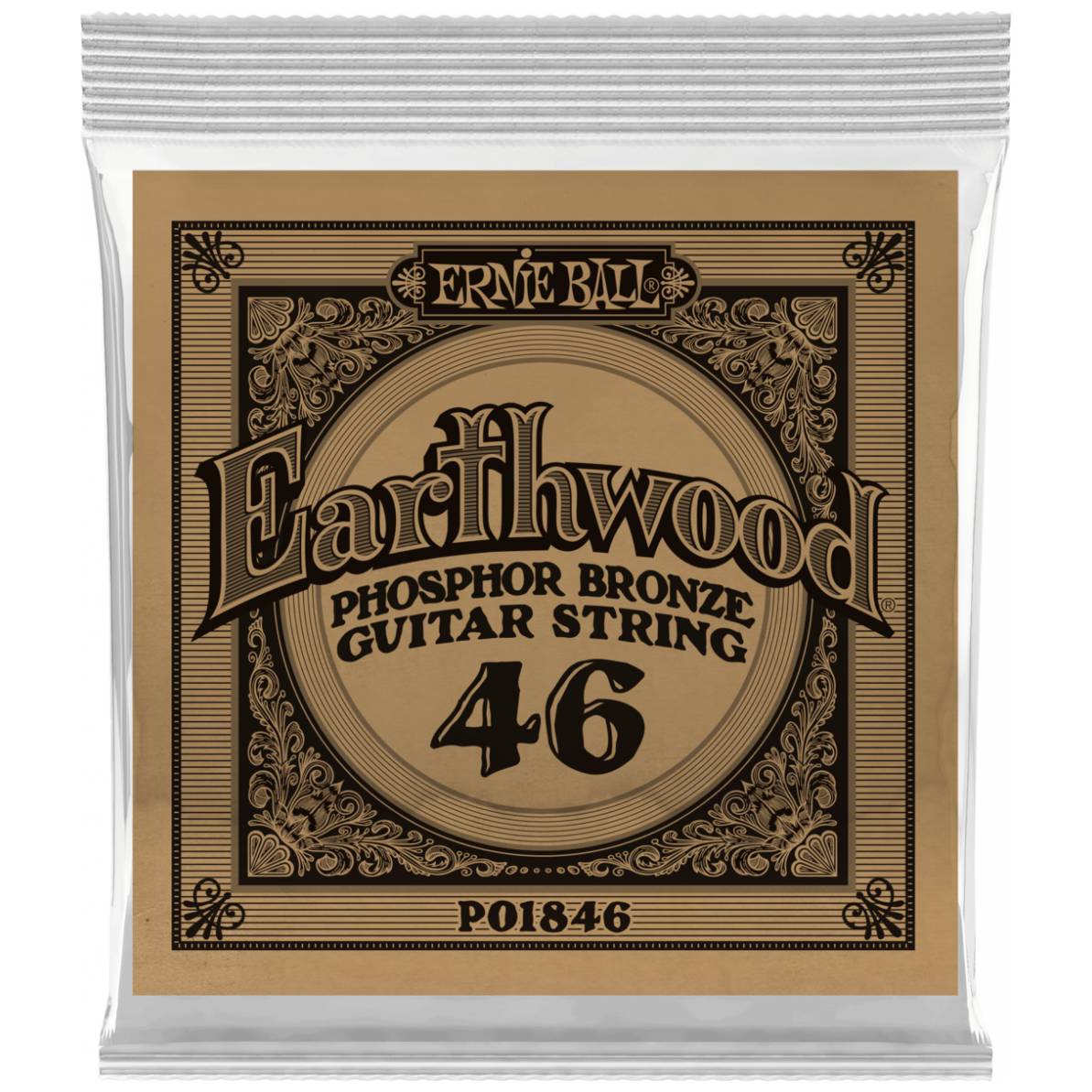 

Струна одиночная для акустической гитары ERNIE BALL 1846 Earthwood Phosphor Bronze .046