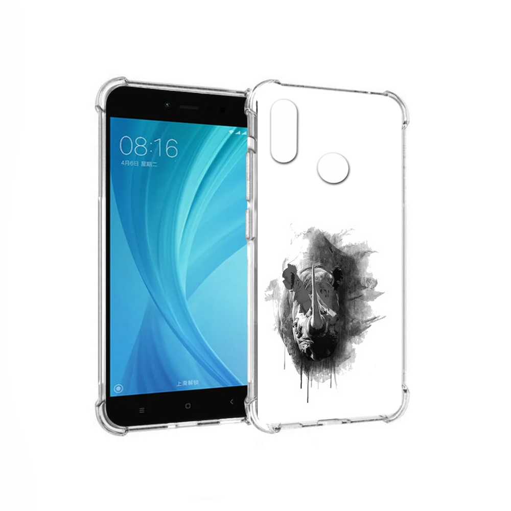 

Чехол MyPads Tocco для Xiaomi Redmi Note 5 носорог (PT113434.311.523), Прозрачный, Tocco