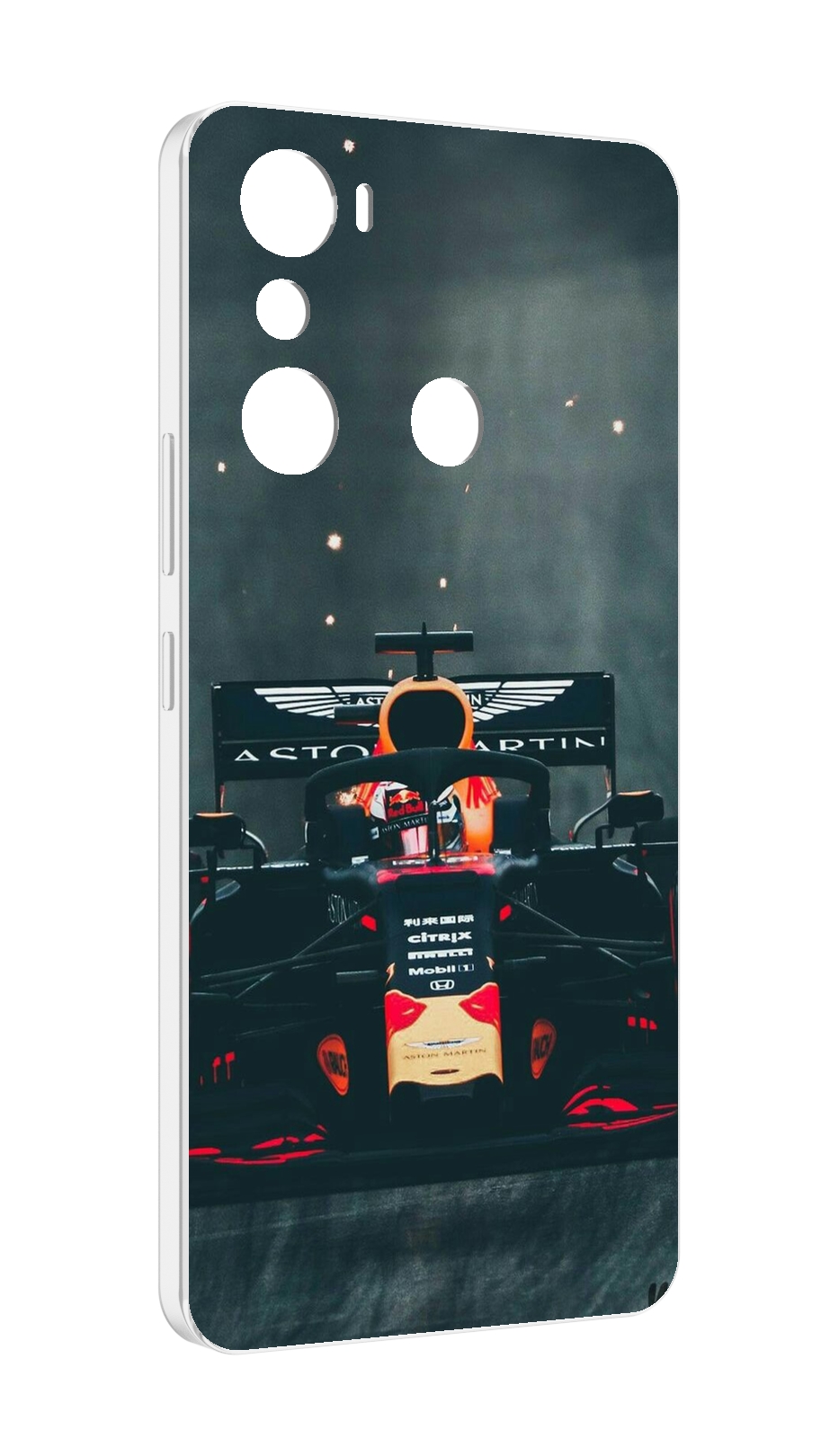 

Чехол MyPads формула 1 астон мартин для Infinix Hot 20i, Прозрачный, Tocco
