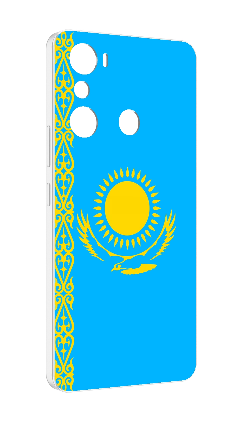 

Чехол MyPads флаг Казахстана-1 для Infinix Hot 20i, Прозрачный, Tocco