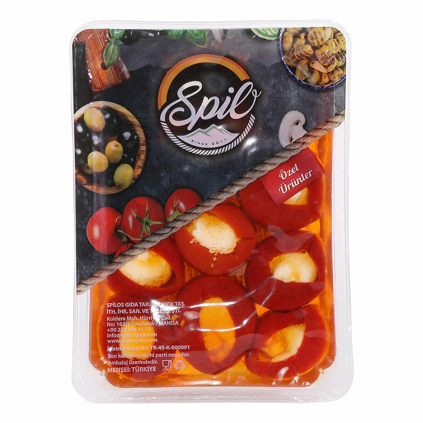 

Перец черри Spil фаршированный сыром 200 г