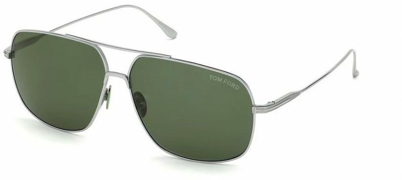 

Солнцезащитные очки Tom Ford TF 746 16N shiny palladium/green, TF 746 16N