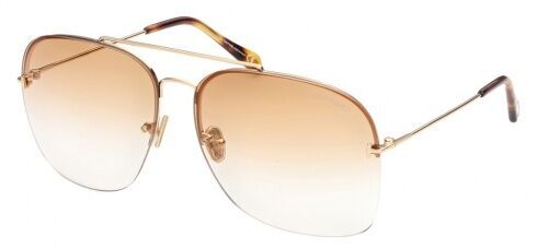 

Солнцезащитные очки Tom Ford TF 883 30F gold/brown, TF 883 30F